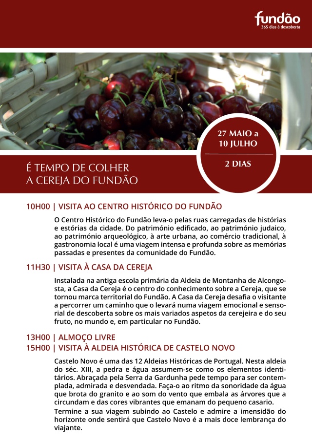 É tempo de colher a Cereja do Fundão (Natureza)