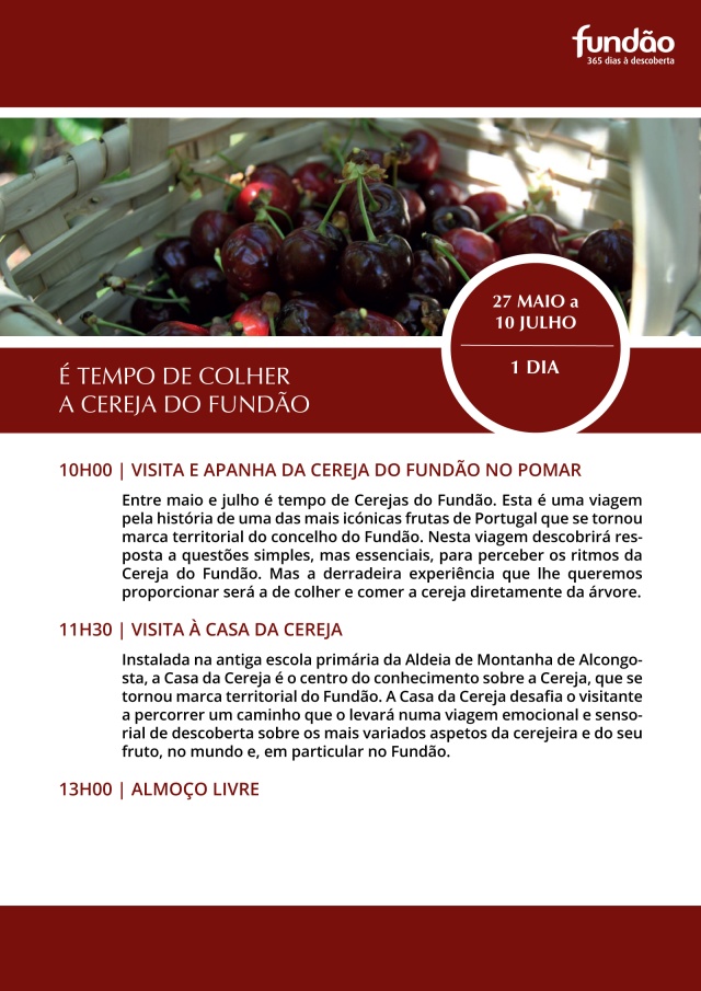 É tempo de colher a Cereja do Fundão (Natureza)