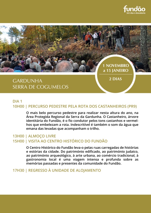 Gardunha, Serra de Cogumelos (Natureza)