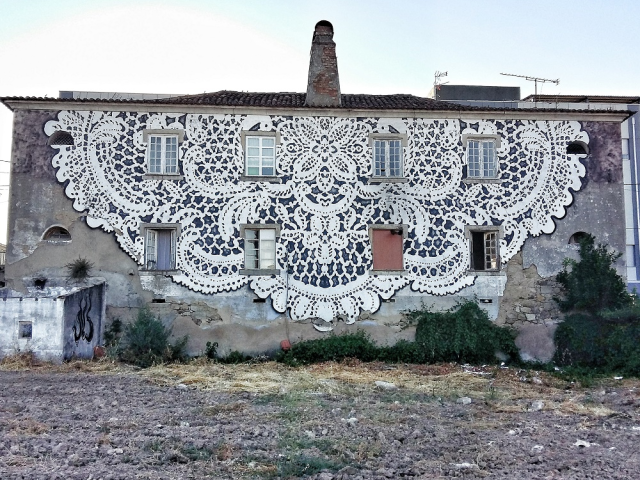 Mural de arte urbana 